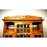 Buffet Art Nouveau style Art & Craft - petits carreaux biseautés - Galerie Georgette Antiquités Art Nouveau