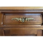 Bureau Louis Majorelle - bronzes motifs vegetaux - Art-Nouveau-Annees 1900