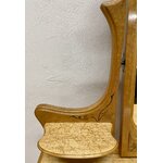 Coiffeuse Art Nouveau Ecole de Nancy miroir tablettes - Galerie Georgette Antiquités Art Nouveau