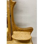 Coiffeuse Art Nouveau Ecole de Nancy tablettes miroir - Galerie Georgette Antiquités Art Nouveau