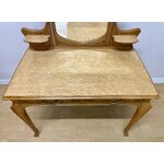 Coiffeuse Art Nouveau Ecole de Nancy tablettes - Galerie Georgette Antiquités Art Nouveau