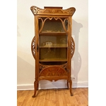 Vitrine Art Nouveau Ecole de Nancy - Galerie Georgette Antiquités Art Nouveau