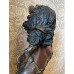 Buste Femme Maure Goldscheider 1900 - Galerie Georgette Antiqué Art Nouveau