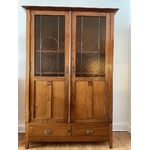 bibliotheque vitrine art nouveau - style serrurier bovy - galerie georgette