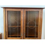 bibliotheque vitrine art nouveau - style serrurier bovy - galerie georgette-1