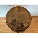 gueridon Majorelle signe -fleur cerisier - galerie Georgette - Art Nouveau