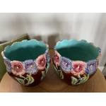 cache-pot 1930 barbotine - galerie-georgette specialiste art-nouveau