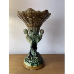 barbotine-aux deux sirenes-coquillage-galerie-georgette-art nouveau