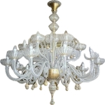 Lustre Veronese exceptionnel 140 x 130 cm - Galerie Georgette Décoration