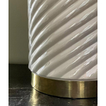 Lampe Tommaso Barbi - Bande métal doré - Galerie Georgette
