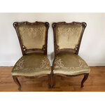 Chaises salon Art Nouveau 1900 - Au Bon Marché Aristide Boucicaut - Galerie Georgette