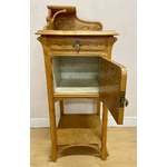 Table de chevet Art Nouveau École de Nancy motif lierre - Galerie Georgette