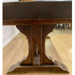 Table Monastère chêne foncé 240 cm - Galerie Georgette
