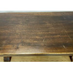 Grande Table Monastère en chêne foncé - Galerie Georgette