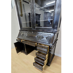 Bibliothèque bureau Scriban bois noirci - Style Louis XVI époque Napoléon III