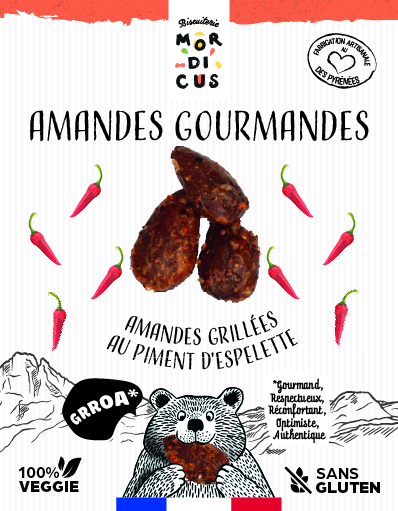 AMANDES GRILLÉES AU PIMENT D\'ESPELETTE