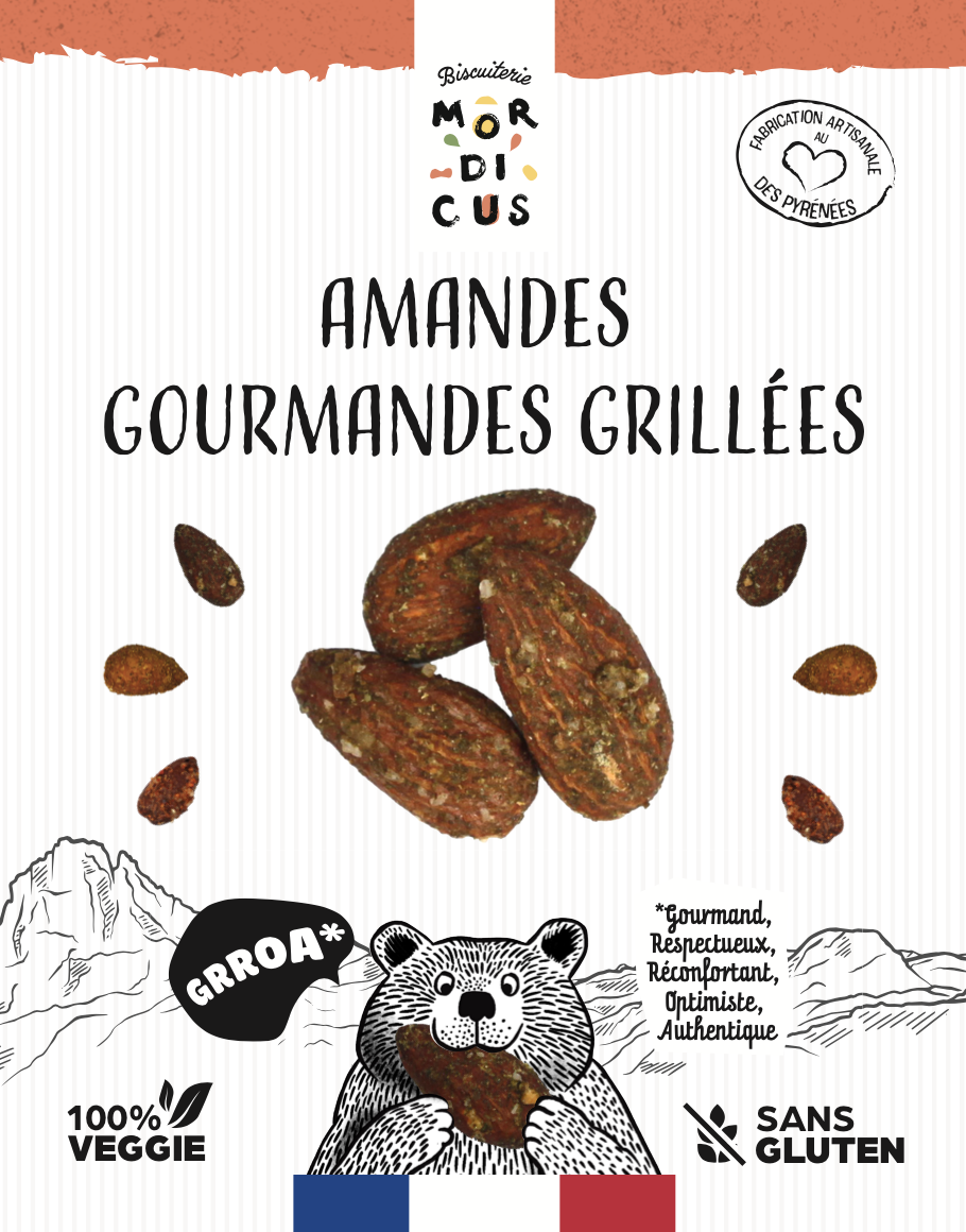 AMANDES GRILLÉES FLEUR DE SEL