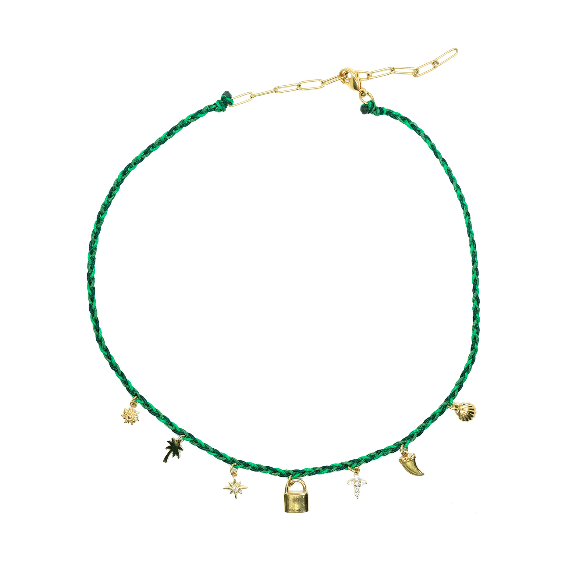 collier surfer vert