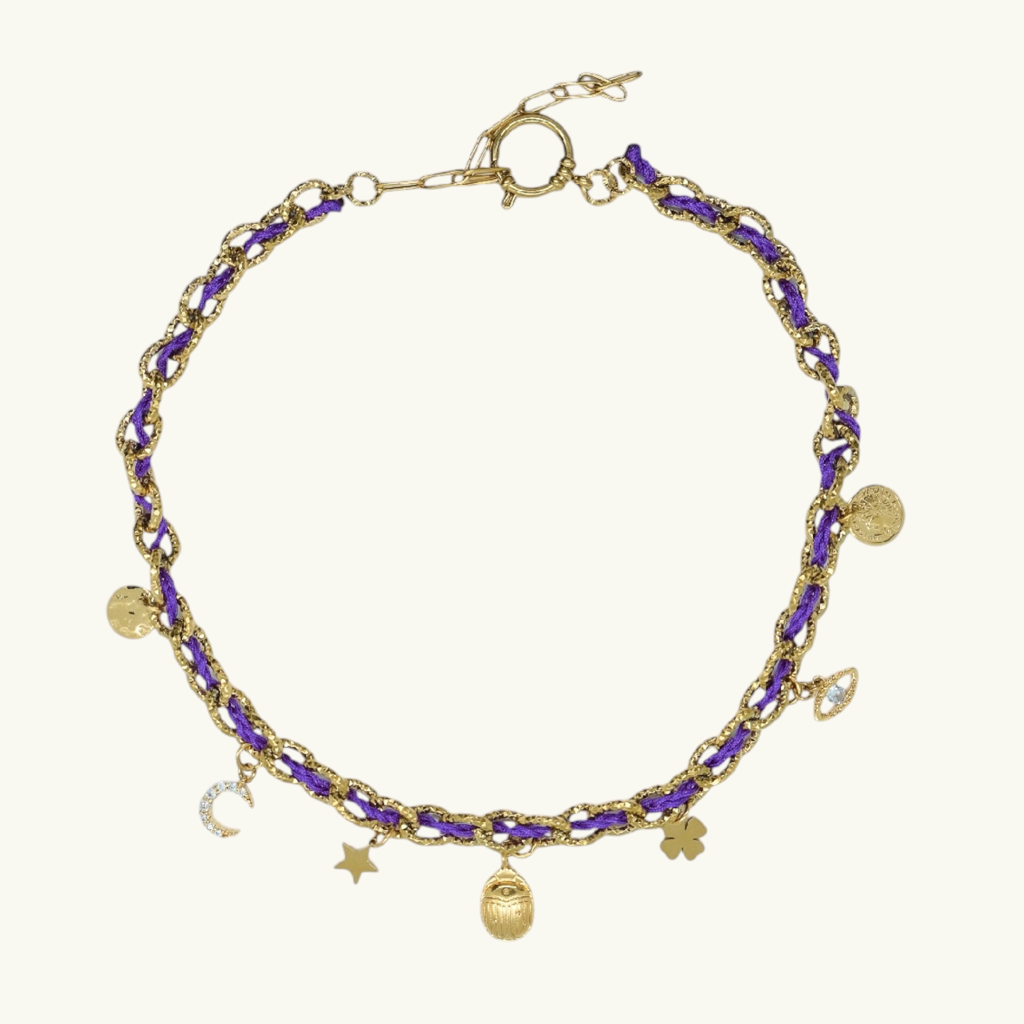 COLLIER BYZANCE OR - 24 couleurs disponibles