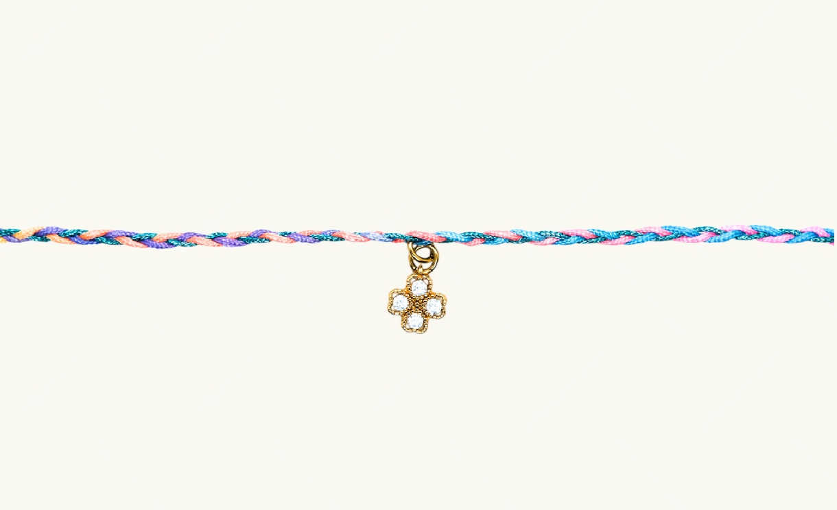 surfer enfant bracelet trèfle