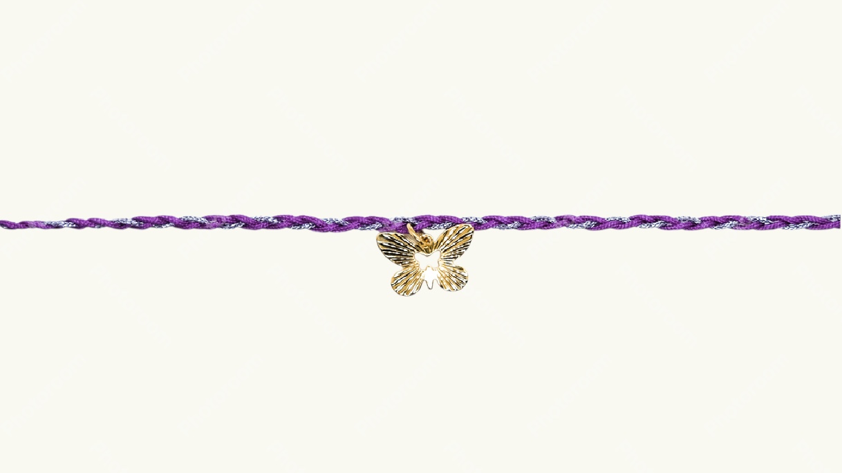 surfeur enfant bracelet papillon -2