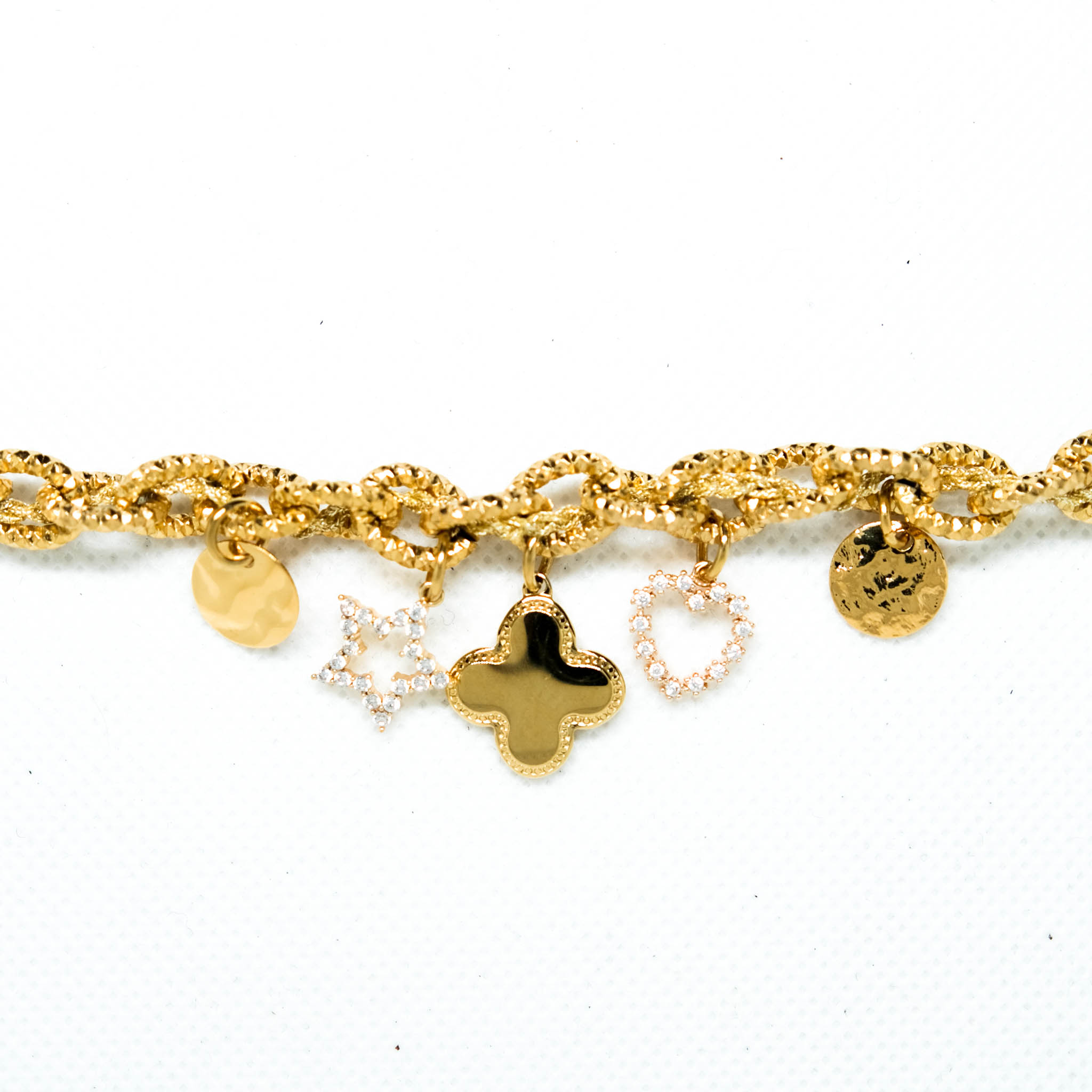 bracelet entrelacé or-1