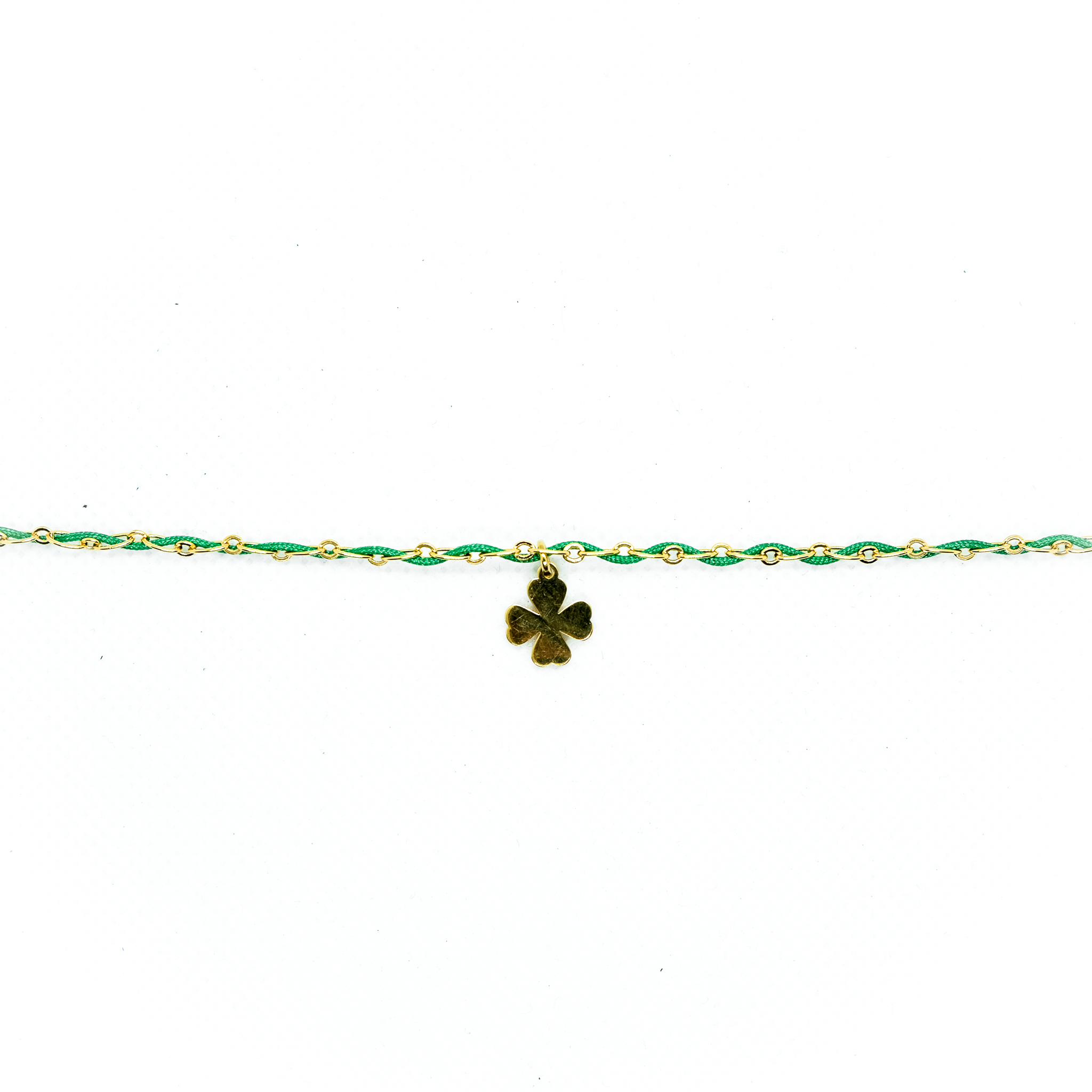 COLLIER EMPREINTE LUCKY GREEN-1