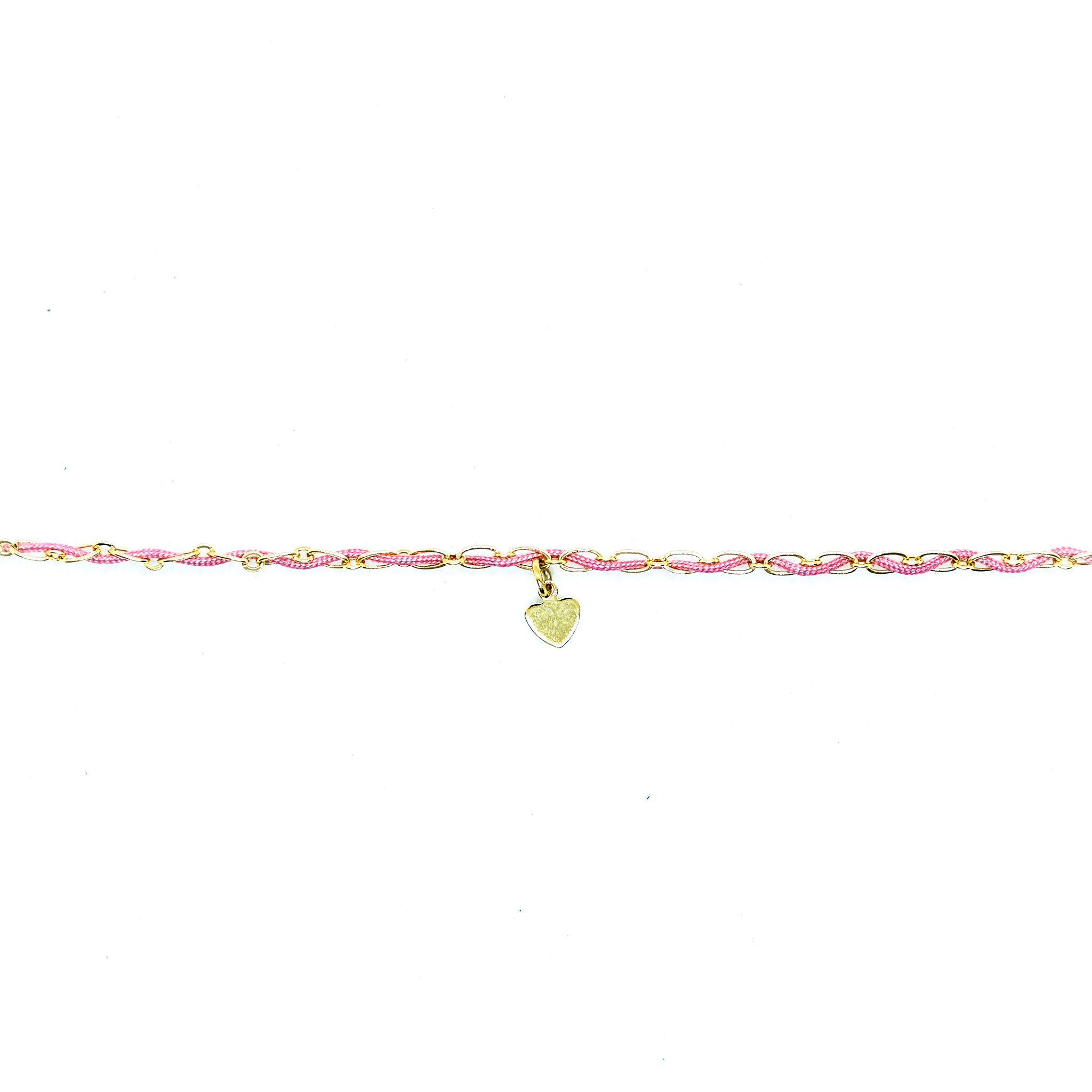 BRACELET EMPREINTE ROSE POUDRE