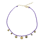 collier surfer violet