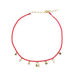 collier surfer rouge