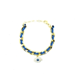BRACELET BLEU SAISISSANT