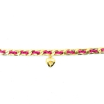 BRACELET COUTURE ROSE AMOUREUX
