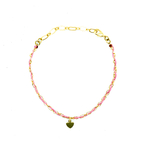 BRACELET EMPREINTE ROSE POUDRE-1