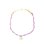 BRACELET EMPREINTE VIOLET CREATIF