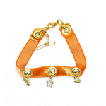 bracelet velour orange2