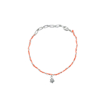 bracelet empreinte orange