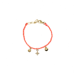 BRACELET SURFER ORANGE CORAIL