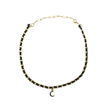 COLLIER COUTURE NOIR