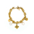 bracelet entrelacé or