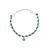 BRACELET COUTURE VERT