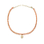 collier couture moy orange