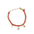 BRACELET SURFER ROUGE