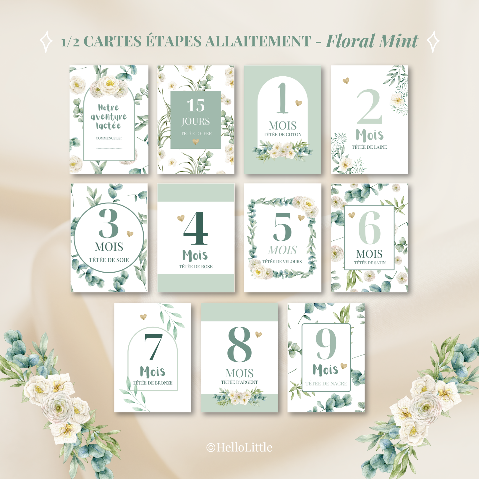 CE allaitement floral mint