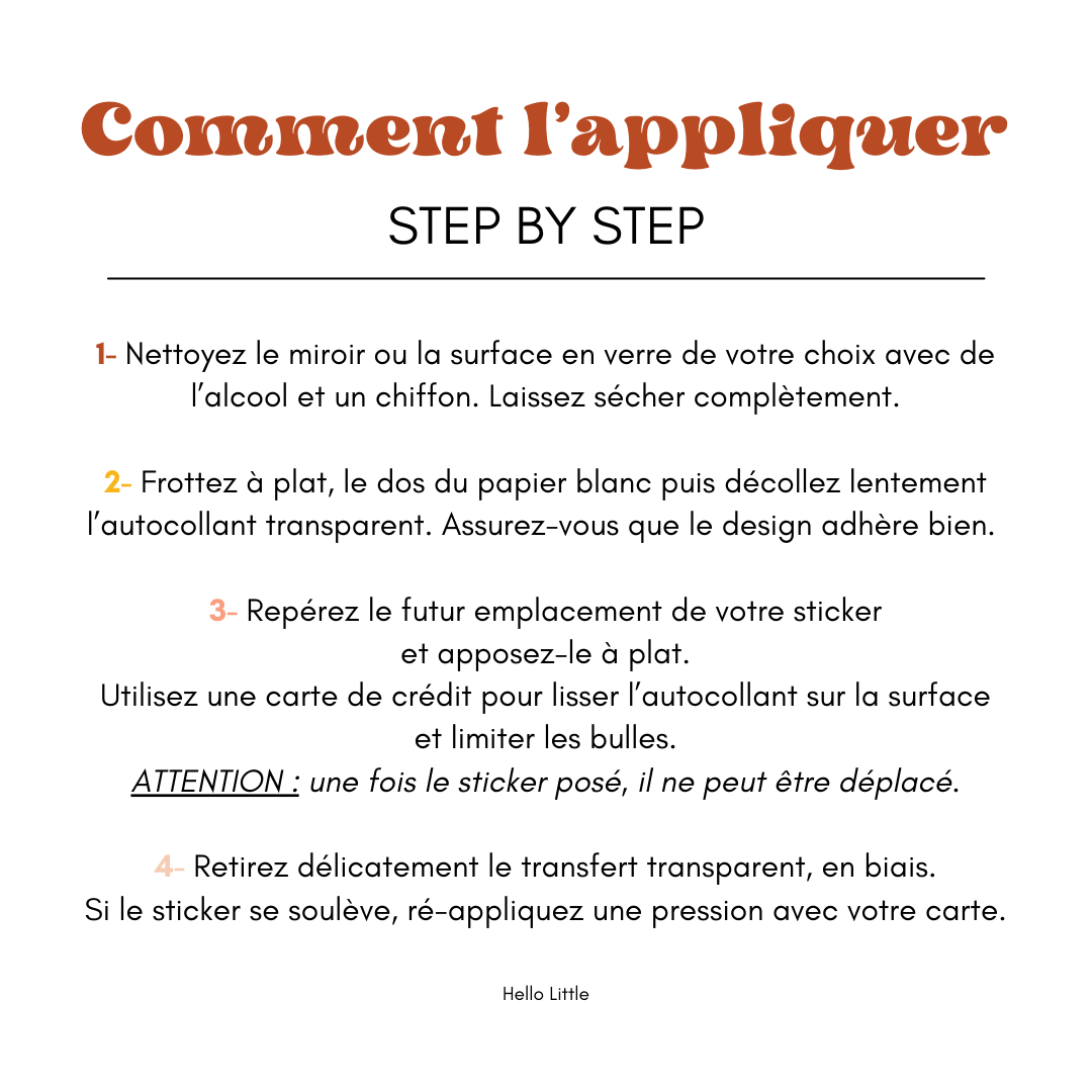 appliquer vinyle