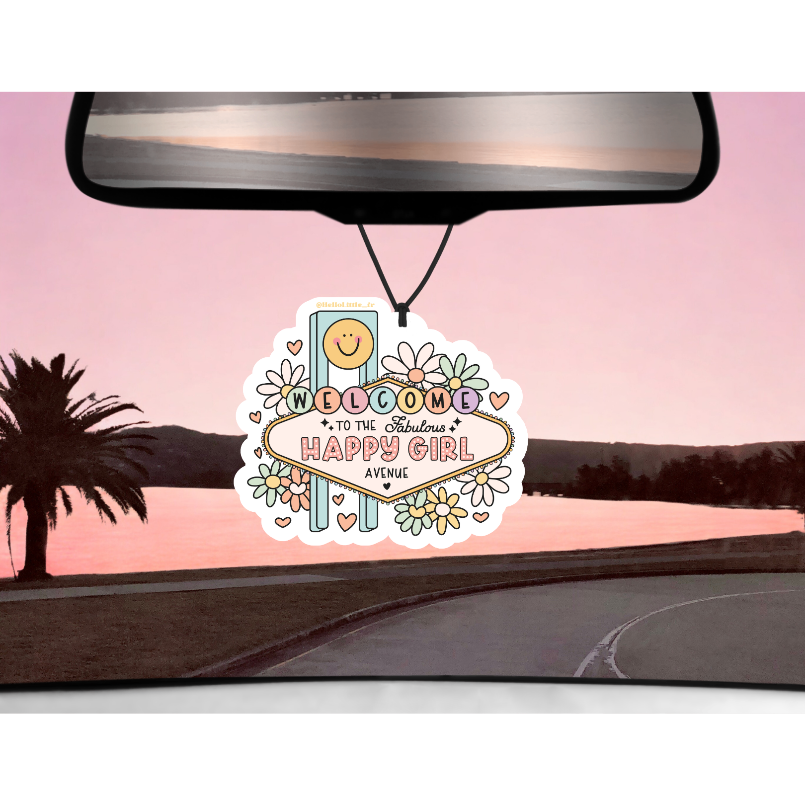 diffuseur voiture - happy