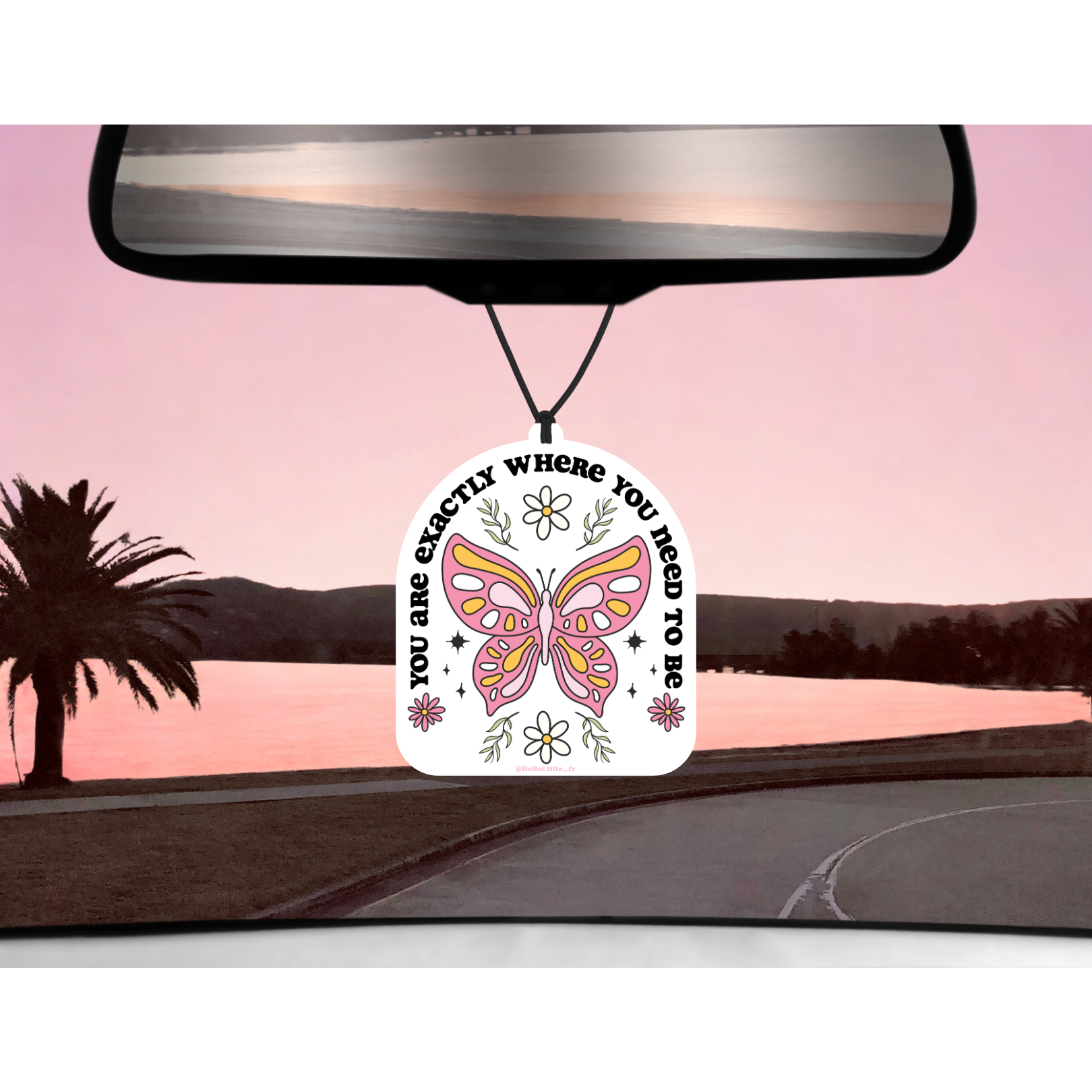 diffuseur voiture - papillon