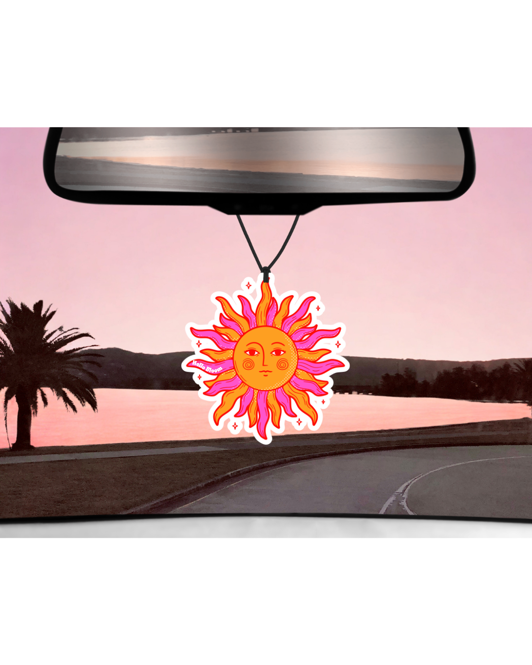 diffuseur voiture - soleil
