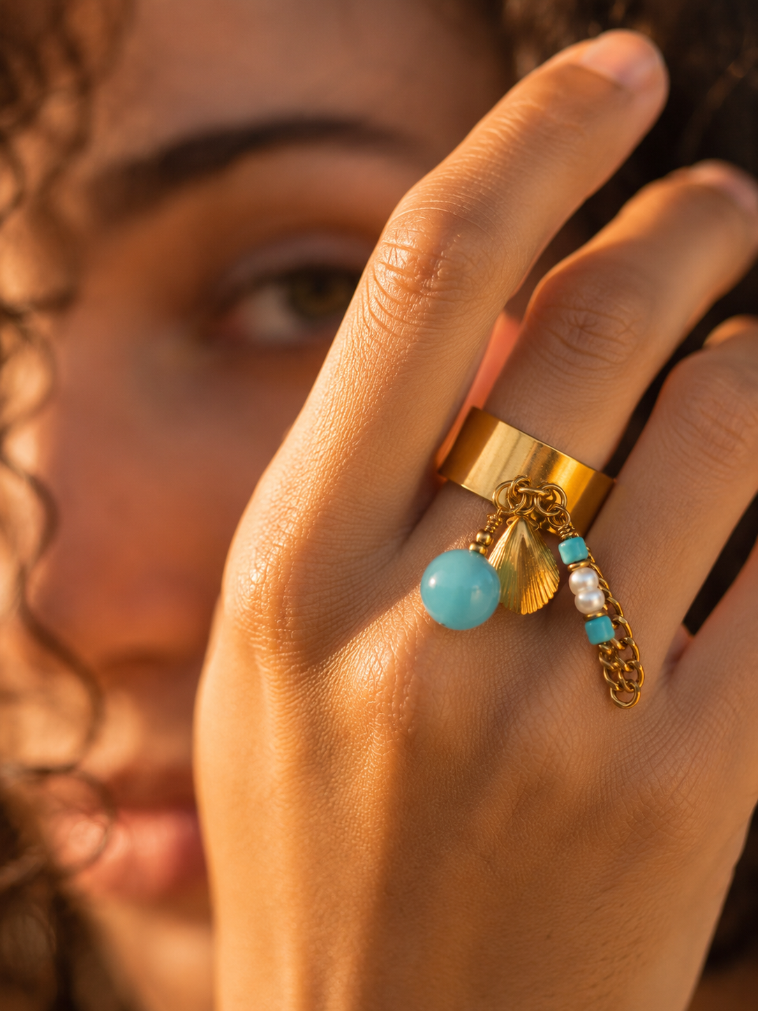 Turquoise BAGUE 3
