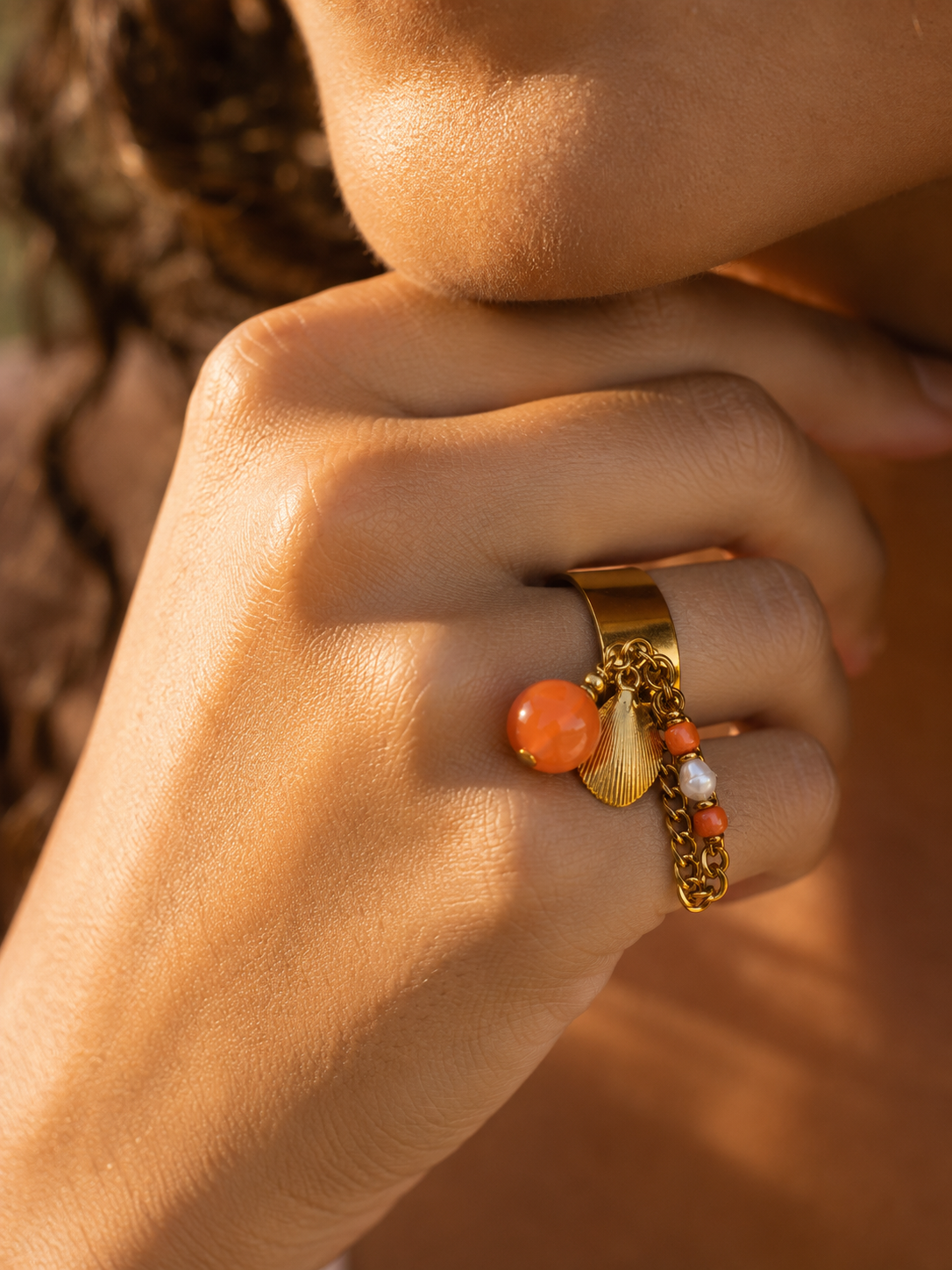 Orange BAGUE 3