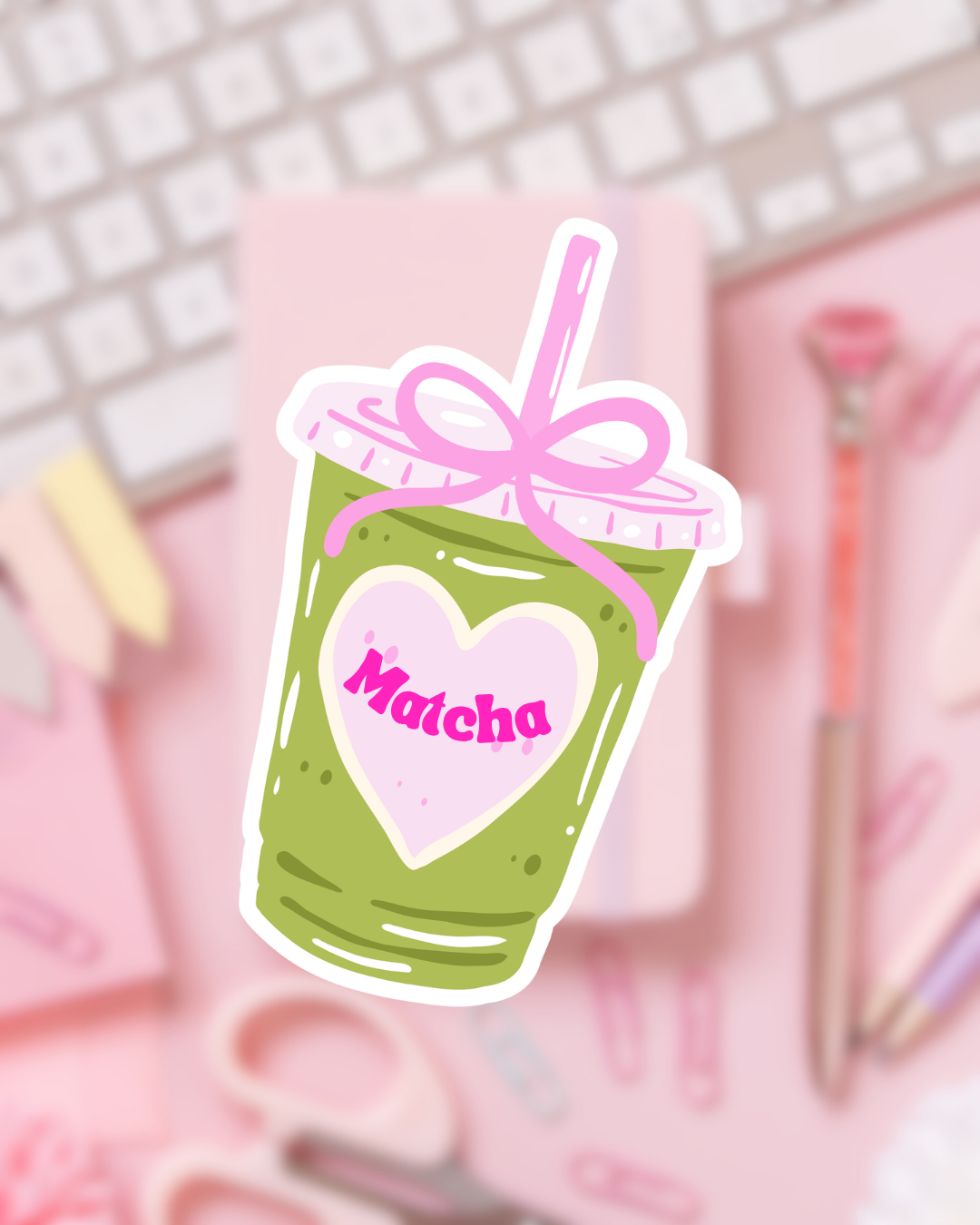 matcha sticker
